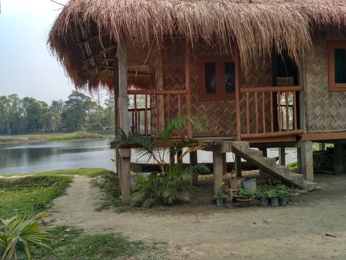 Yagdrasill Bamboo Cottage Bamungaon Bagian luar foto
